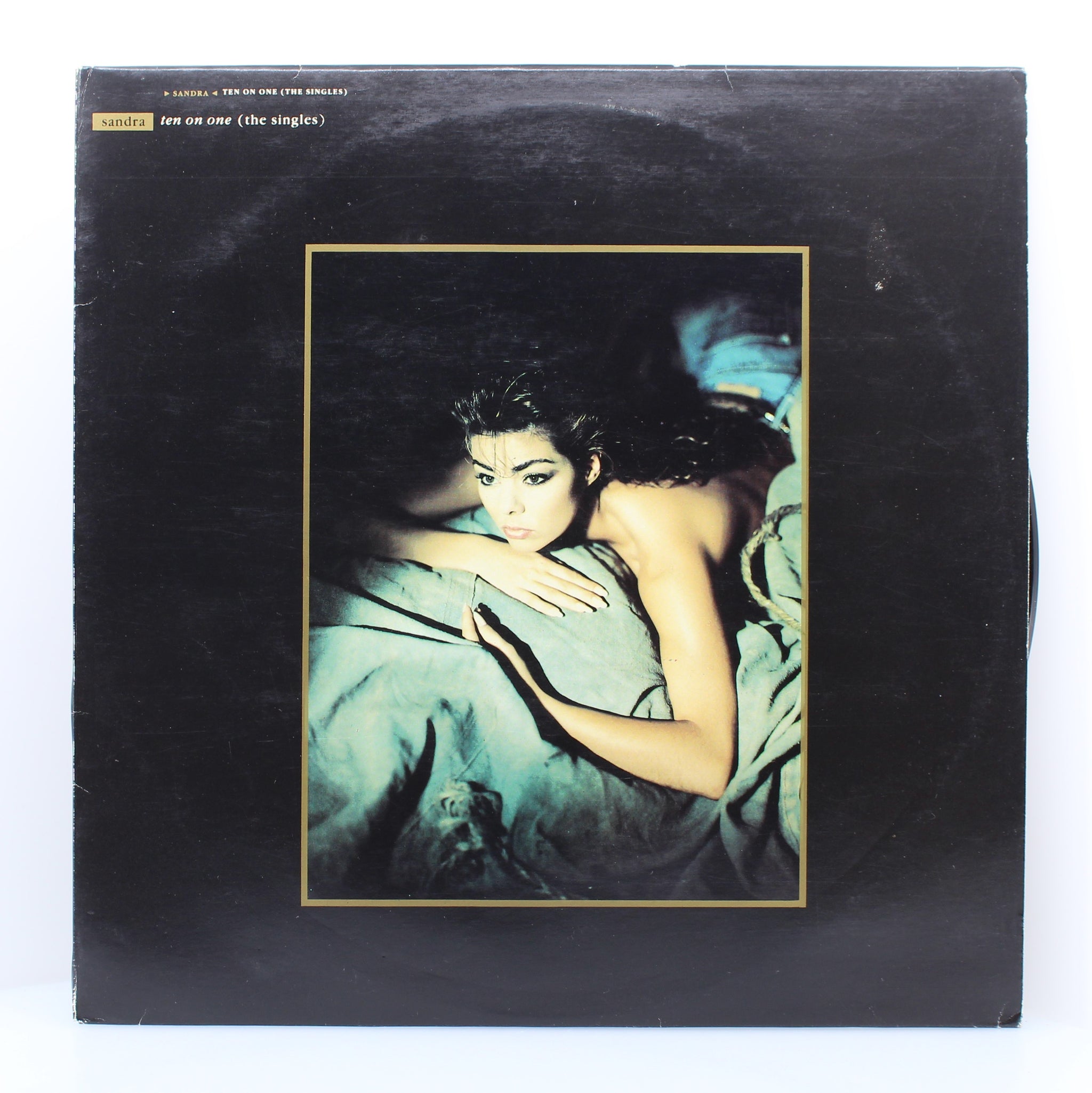 Sandra ‎– Ten On One (The Singles), Vinyl, LP, Compilation, Greece 