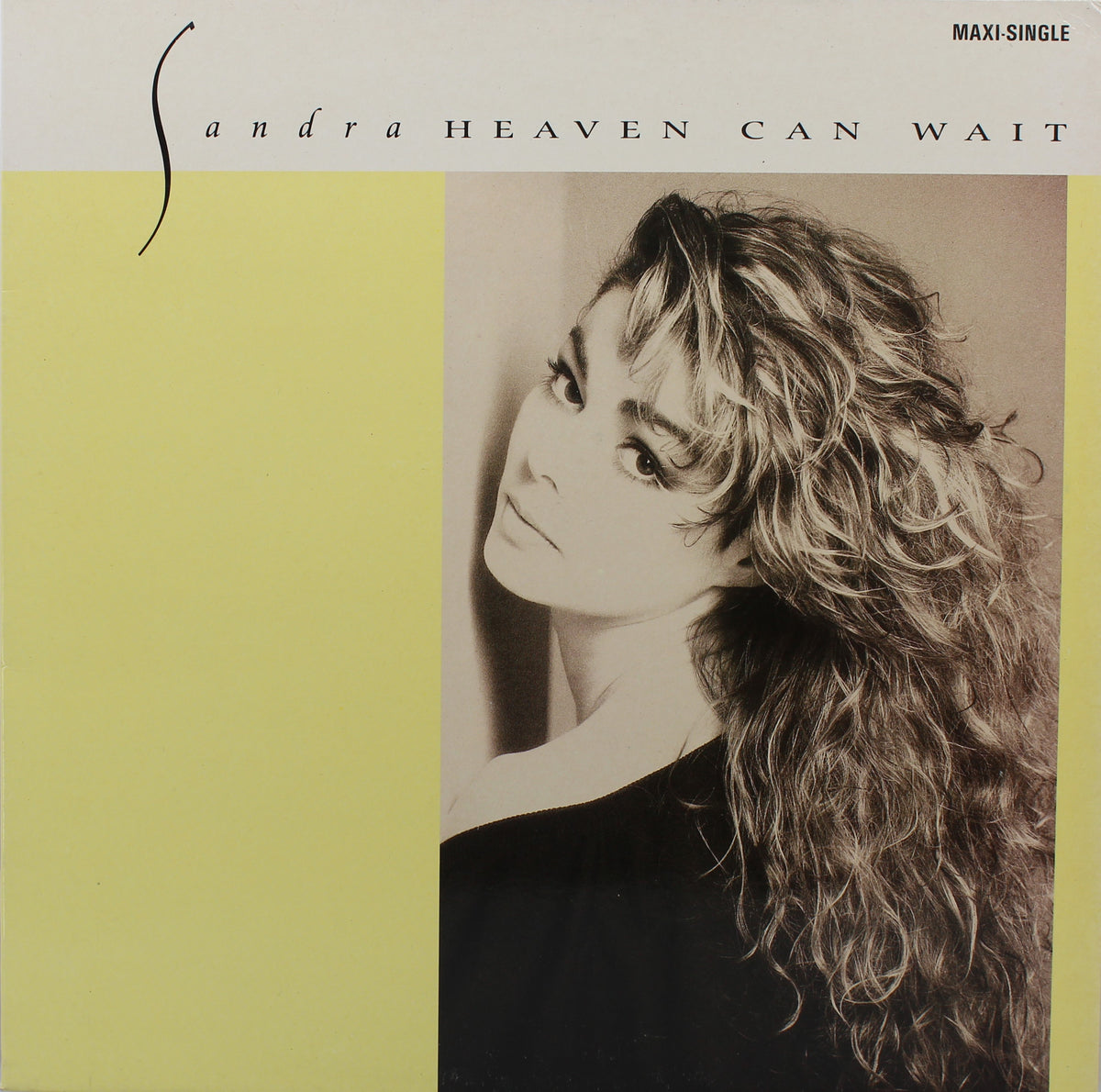 Sandra – Heaven Can Wait, Vinyl, 12&quot;, Single, 45 RPM, Spain 1988