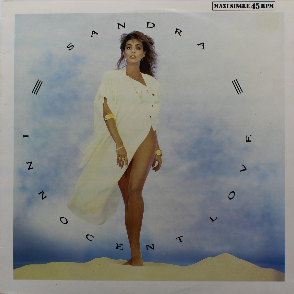 Sandra – Innocent Love, Vinyl, 12&quot;, Maxi-Single, 45 RPM, Spain 1986