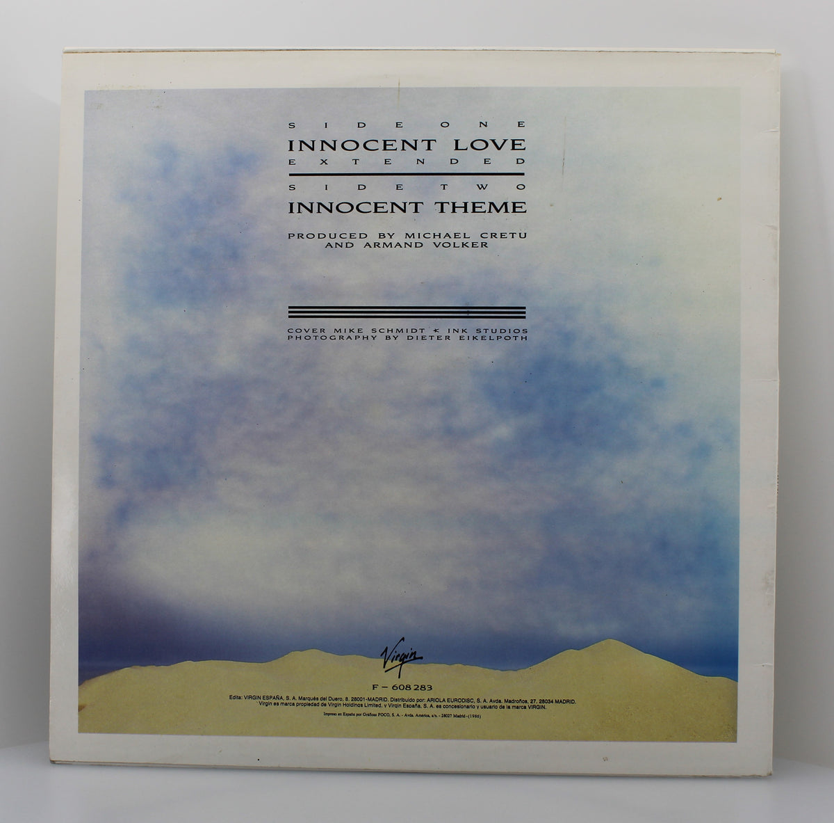 Sandra – Innocent Love, Vinyl, 12&quot;, Maxi-Single, 45 RPM, Spain 1986