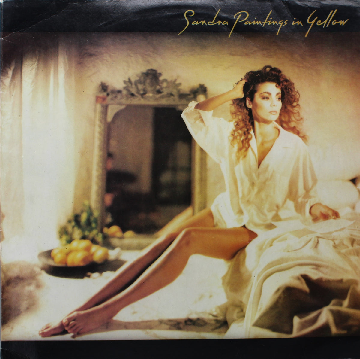 Sandra – Paintings In Yellow / Pinturas En Amarillo, Vinyl, LP, Album, Promo, Argentina 1990