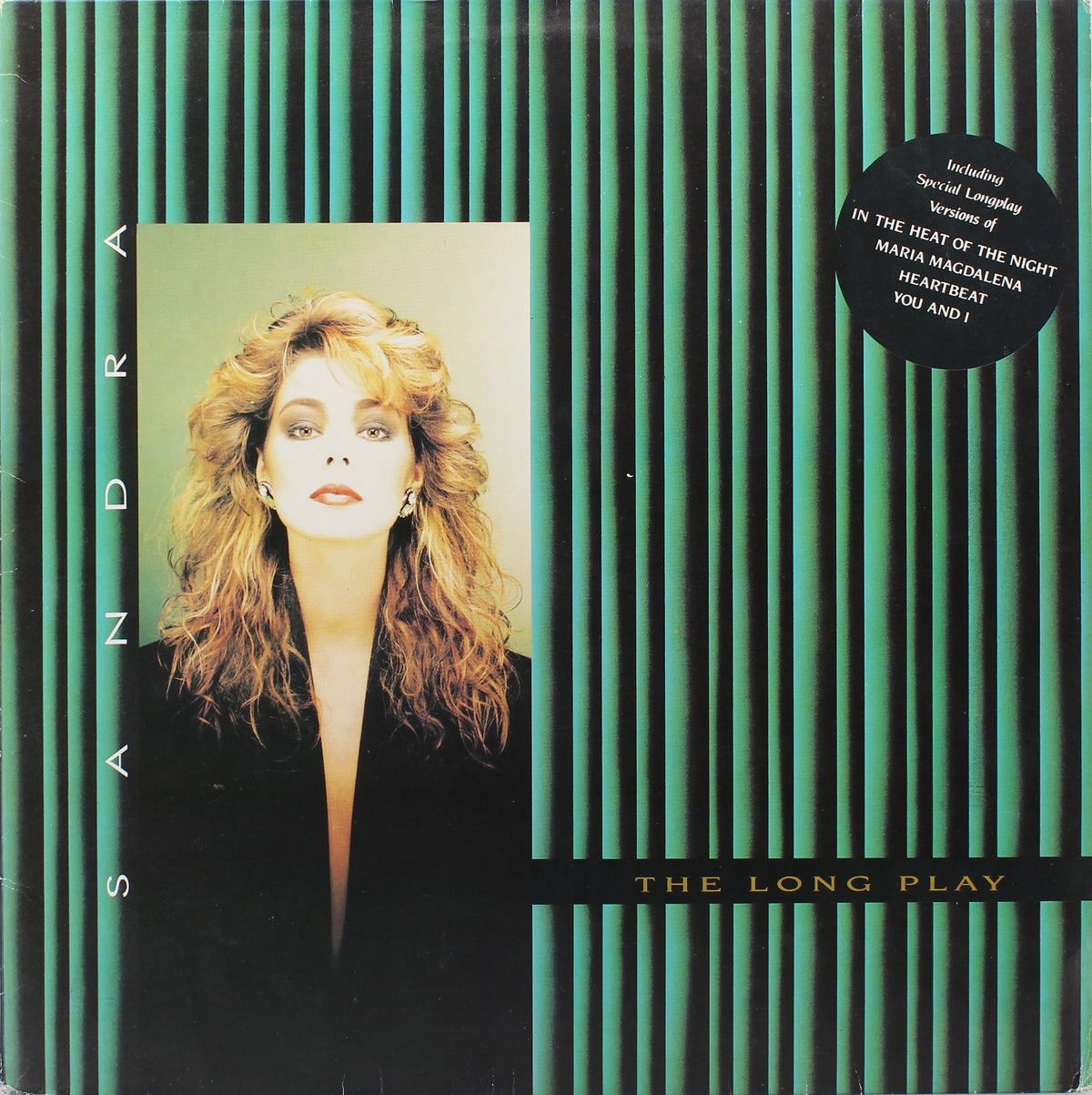 Sandra – The Long Play, Vinyl, LP, Album, VG+/VG+, Brazil 1985