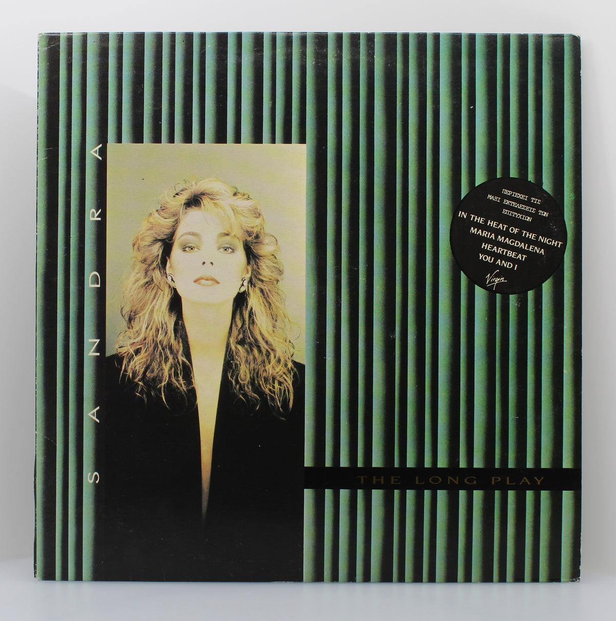 Sandra – The Long Play, Vinyl, LP, Album, VG+/VG+, Greece 1985