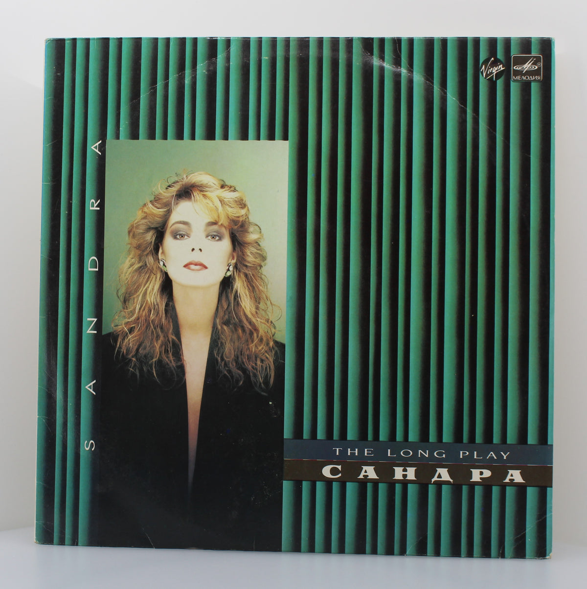 Sandra, Сандра – The Long Play, Vinyl, LP, Album, Red Labels, VG/VG+,