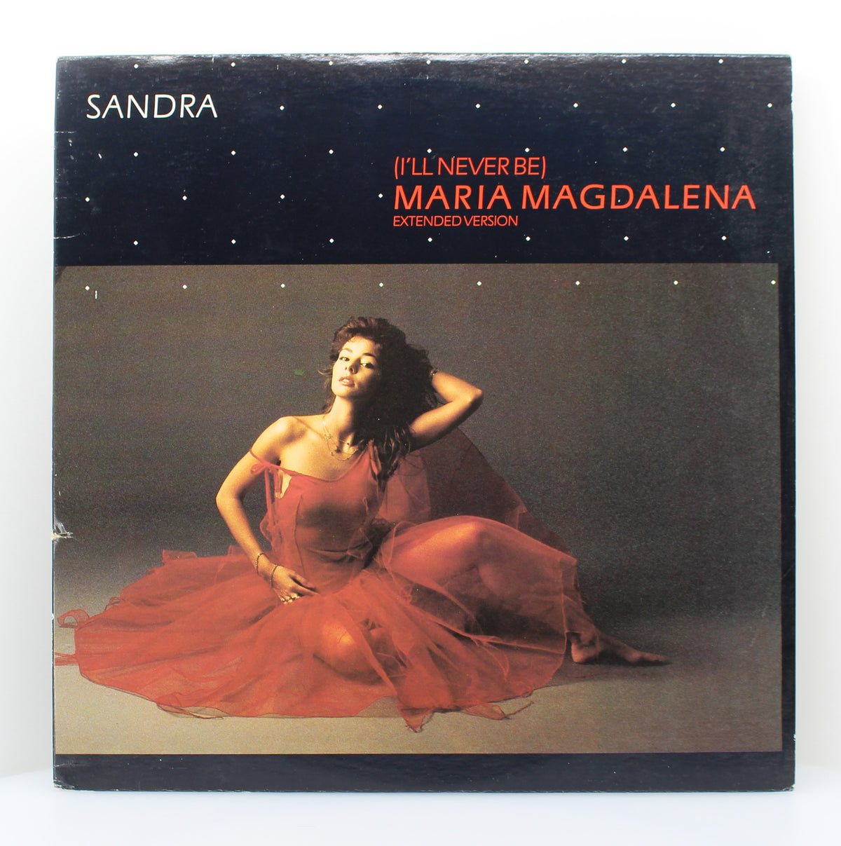 Sandra ‎– (I&#39;ll Never Be) Maria Magdalena, Vinyl, 12&quot;, 33 ⅓ RPM, Single, PROMO, VG+/NM, Canada 1985