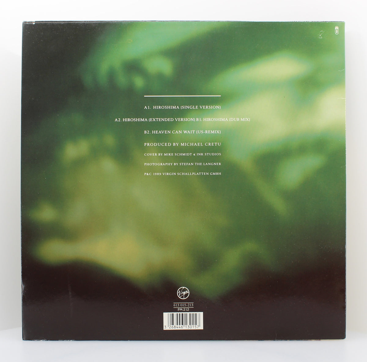 Sandra – Hiroshima, Vinyl, 12&quot;, 45 RPM, 4 Tracks, NM/NM, Europe 1989