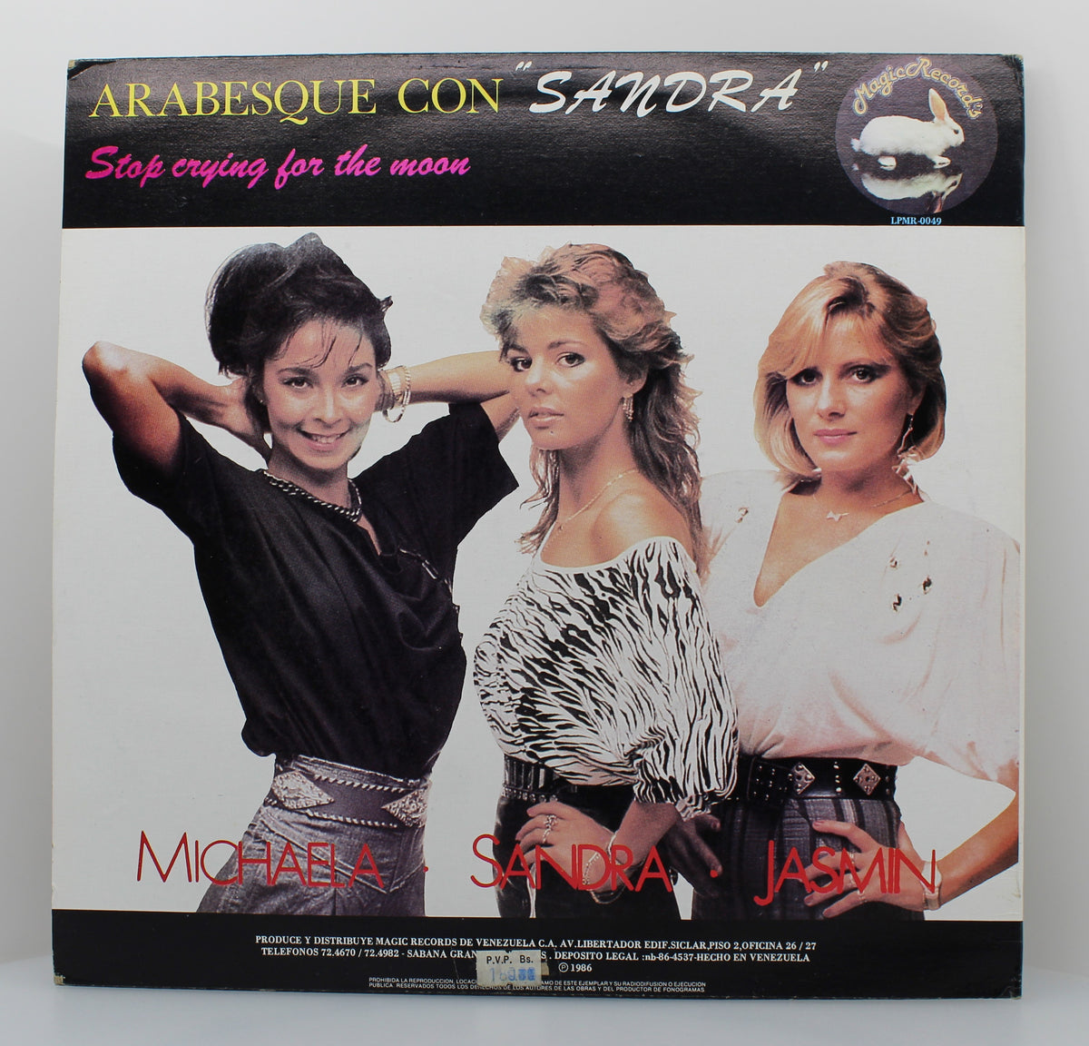 Arabesque Con Sandra ‎– Time To Say &quot;Good Bye&quot;, Vinyl, 12&quot;, Maxi-Single, VG+/NM, Venezuela 1986
