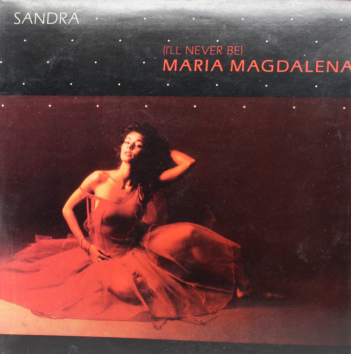 Sandra ‎– (I&#39;ll Never Be) Maria Magdalena, Vinyl, 12&quot;, 45 RPM, Maxi-Single, VG/VG+, Greece 1985