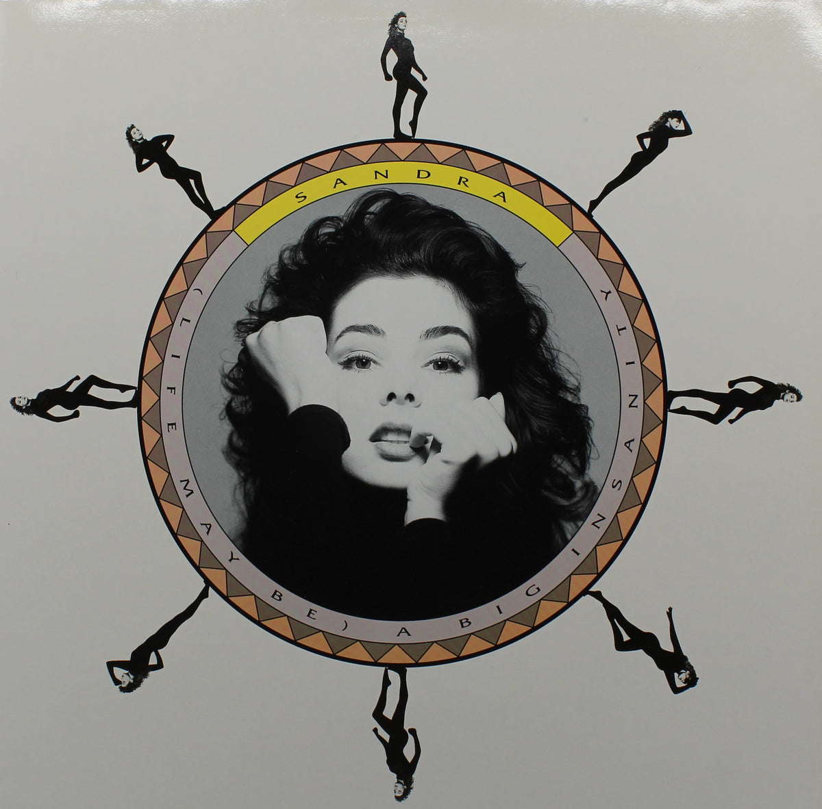 Sandra ‎– (Life May Be) A Big Insanity, Vinyl, 12&quot;, Maxi-Single, 45 RPM, NM/NM