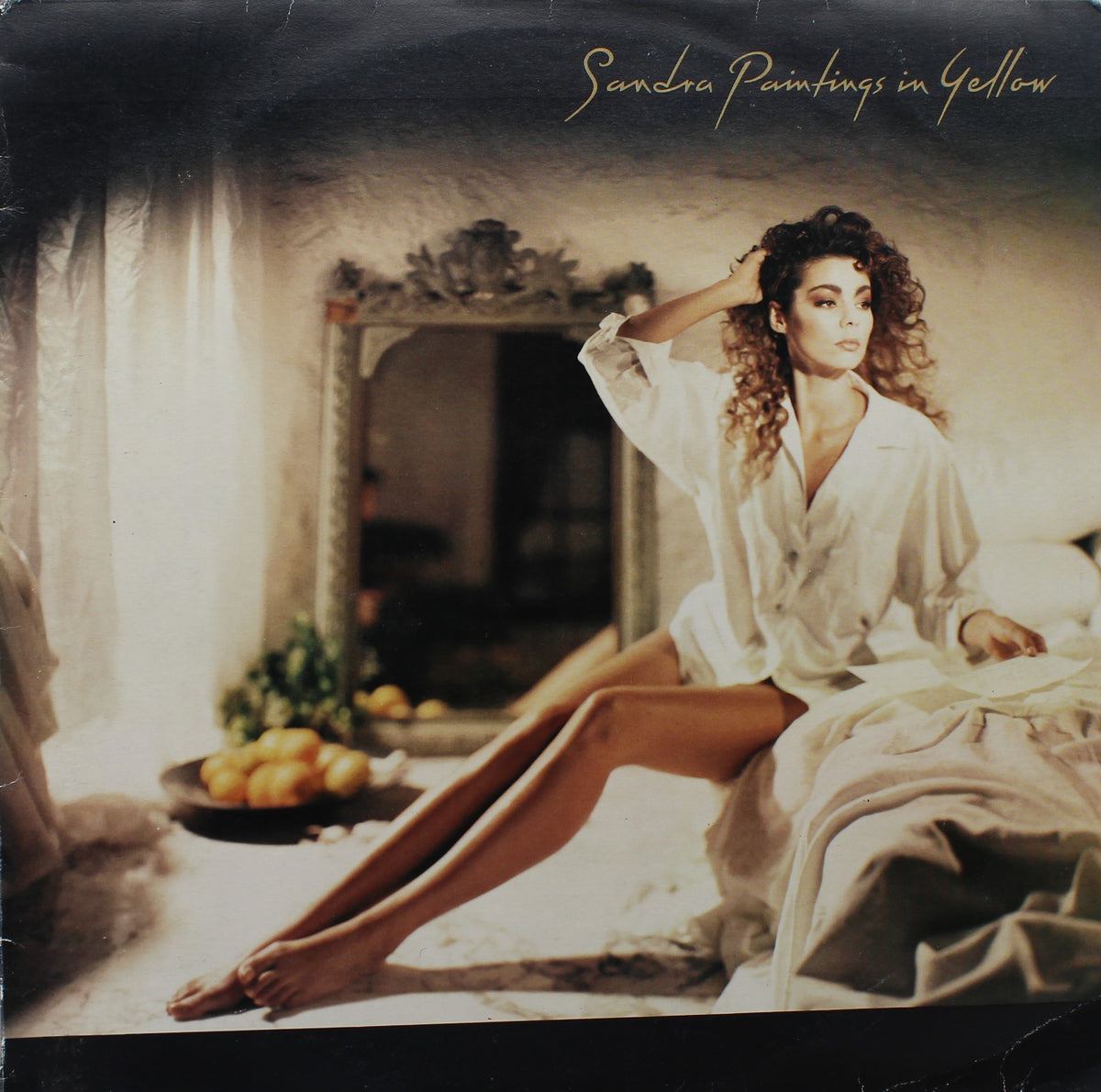 Sandra – Paintings In Yellow, Vinyl, LP, Album 33⅓, VG/VG+, Yugoslavia 1990