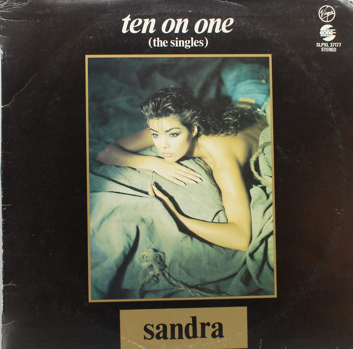 Sandra – Ten On One (The Singles), Vinyl, LP, Compilation, VG/VG+, Hungary 1988