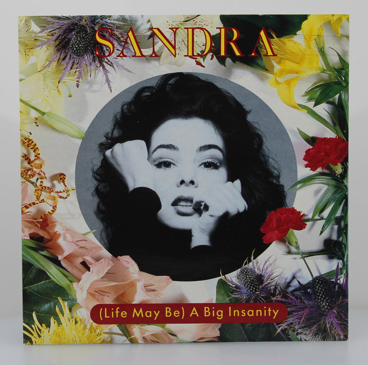 Sandra ‎– (Life May Be) A Big Insanity, Vinyl, 7&quot;, Single, 45 RPM, UK 1990