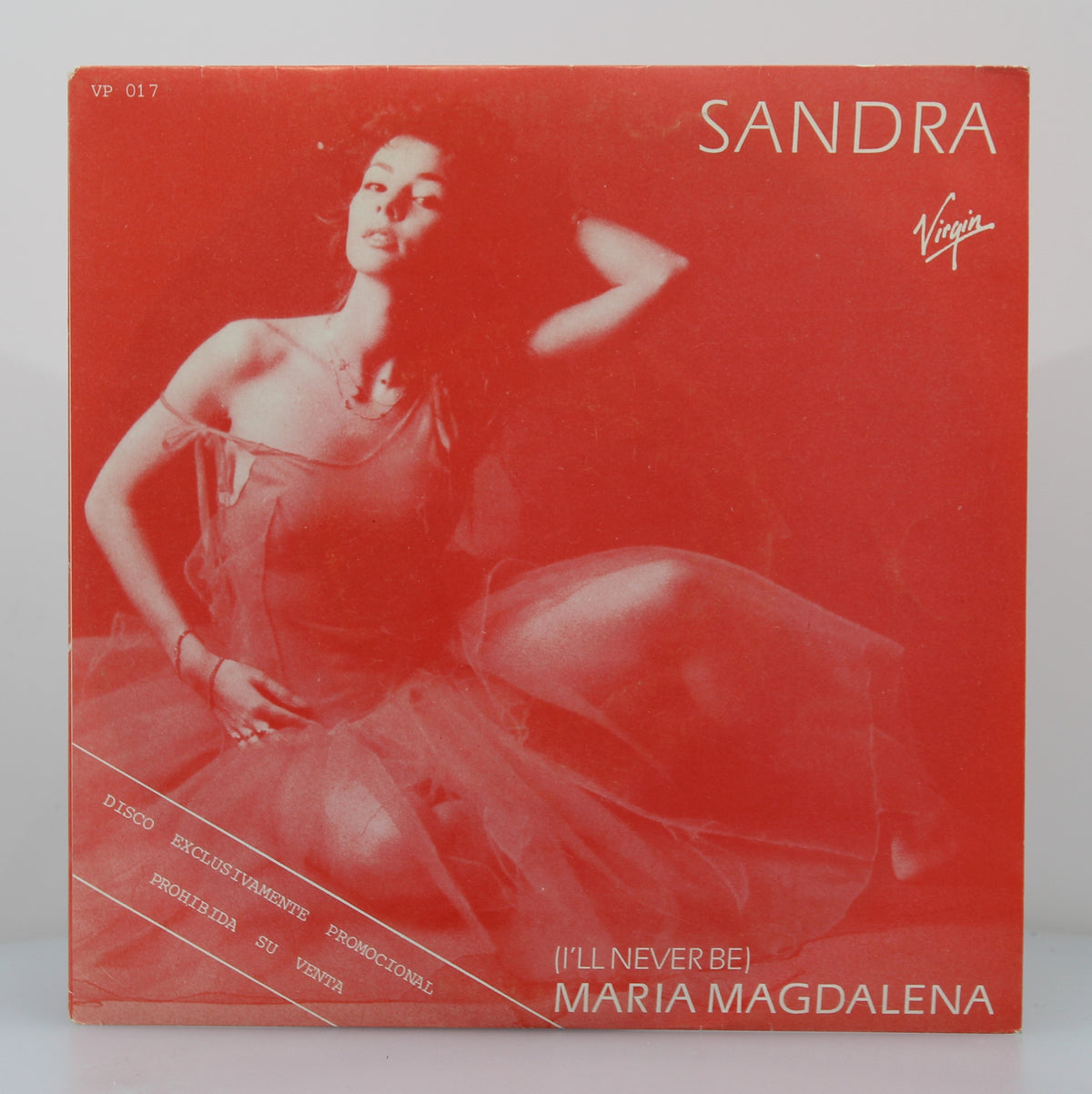 Sandra ‎– (I&#39;ll Never Be) Maria Magdalena, Vinyl, 7&quot;, Single, Promo, Spain 1985