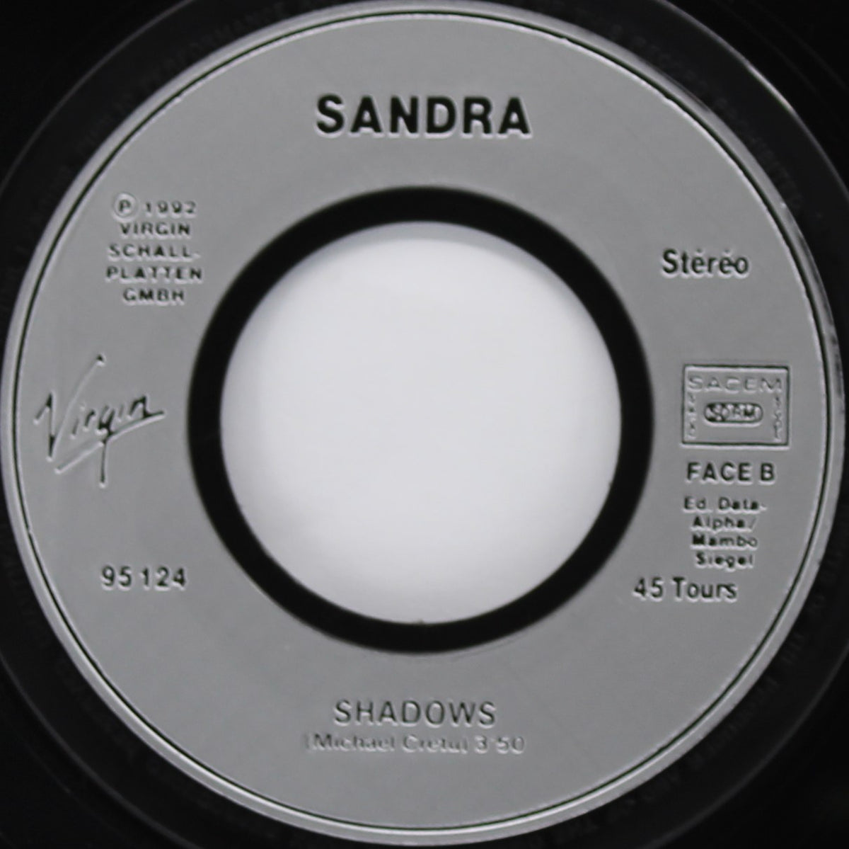 Sandra – I Need Love, Vinyl, 7&quot;, 45 RPM, Single, France 1992