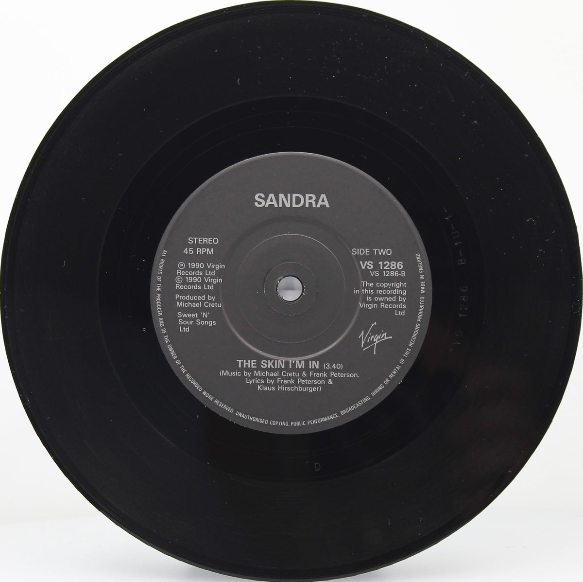 Sandra – (Life May Be) A Big Insanity, Vinyl, 7&quot;, Single, 45 RPM, UK 1990