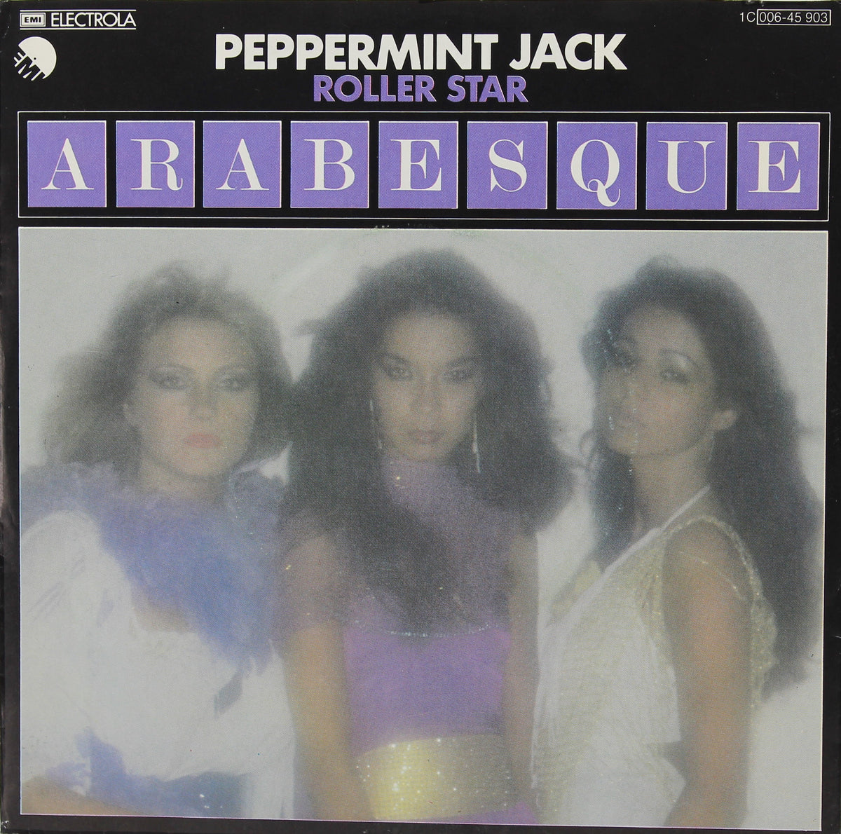 Arabesque (Sandra) – Peppermint Jack, Vinyl, 7&quot;, 45 RPM, Single, Stereo, Germany 1979