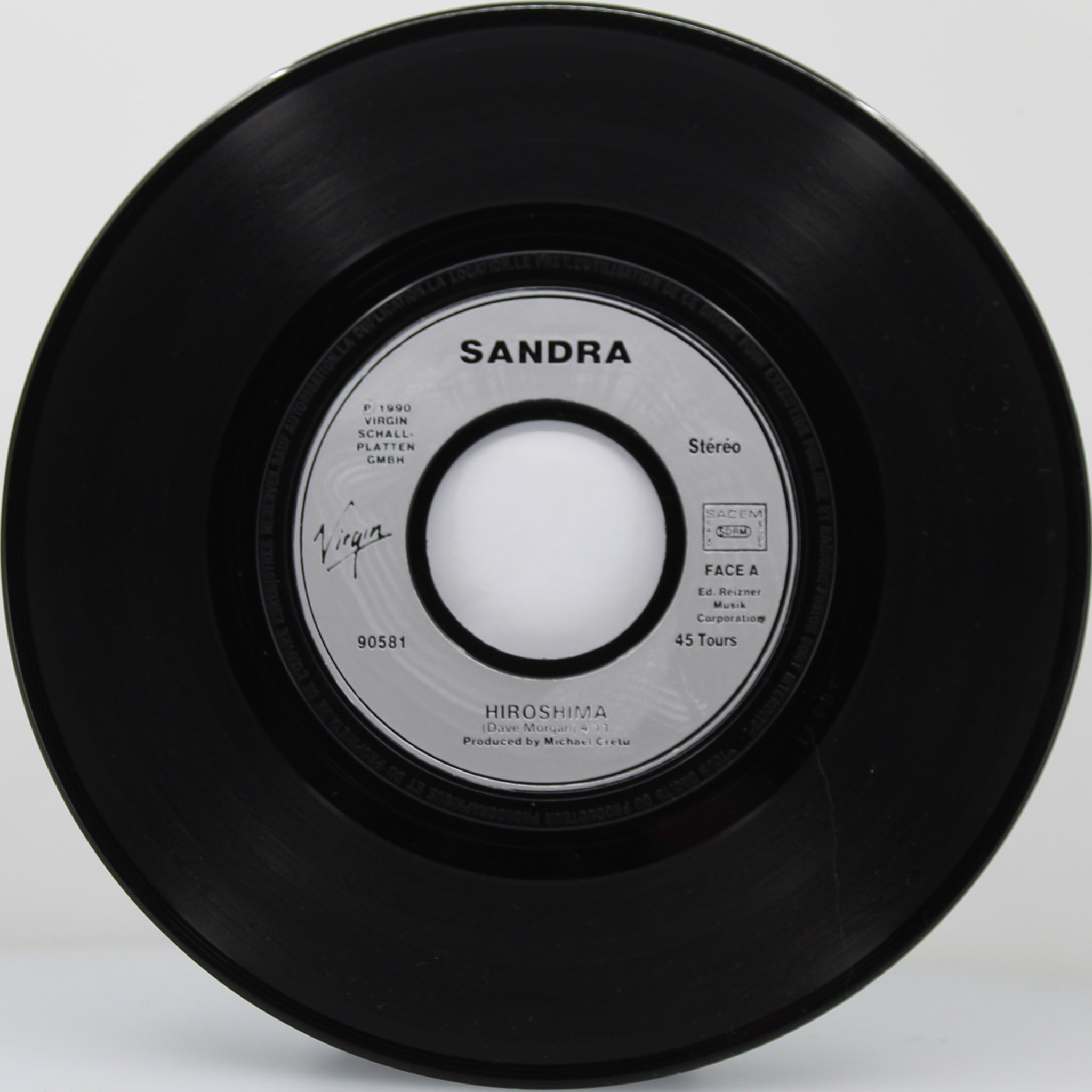 Sandra ‎– Hiroshima, Vinyl, 7