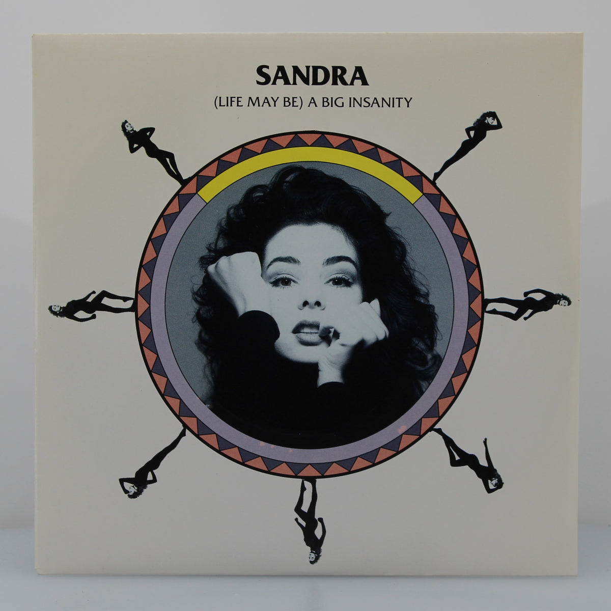 Sandra – (Life May Be) A Big Insanity, Vinyl, 7&quot;, 45 RPM, Single, Stereo, France 1990