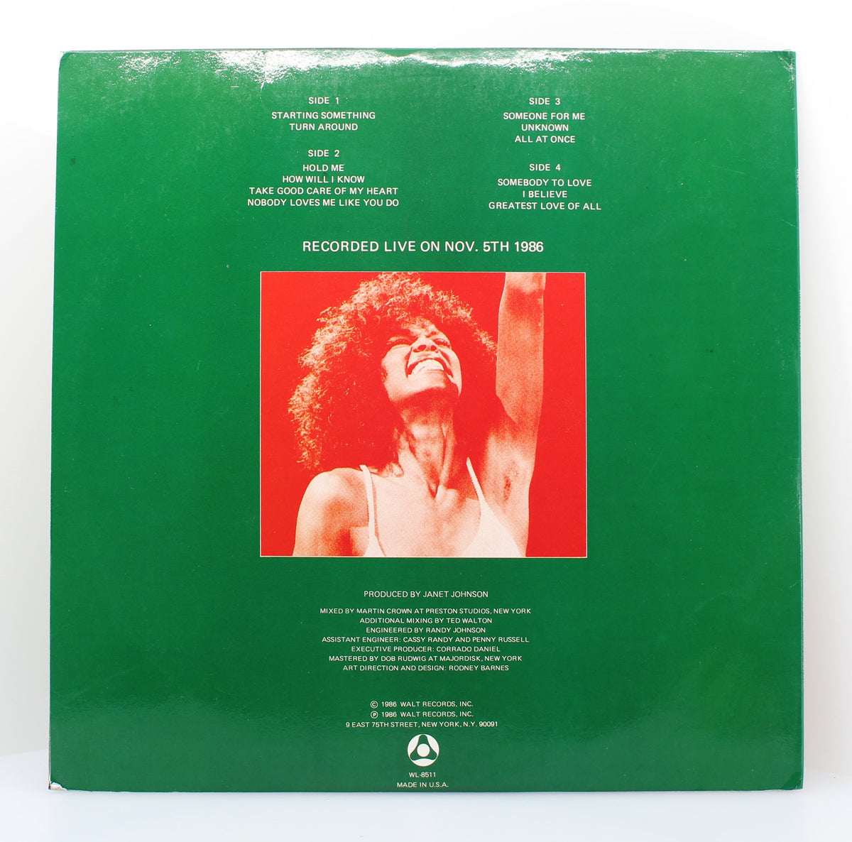 Whitney Houston - Someone for me, Vinyl, LP, Album, Unofficial, US 1986