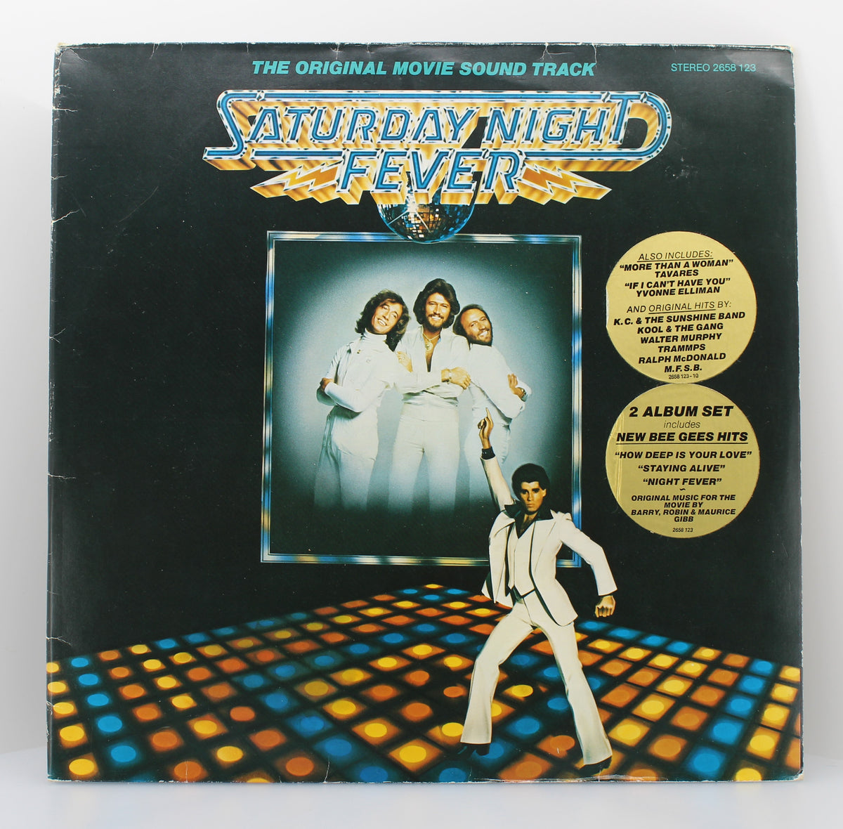 Various – Saturday Night Fever (The Original Movie Sound Track), 2 x Vinyl, LP, Album, Compilation, Stereo, Germany 1977