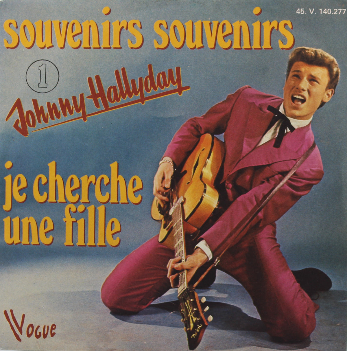 Johnny Hallyday – Souvenirs Souvenirs / Je Cherche Une Fille, Vinyl, 7&quot;, 45 RPM, Single, Reissue, France 1977