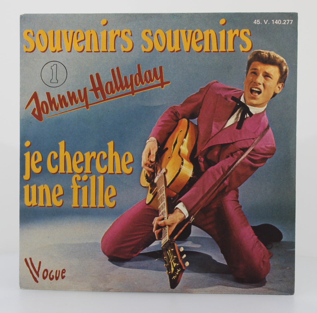 Johnny Hallyday – Souvenirs Souvenirs / Je Cherche Une Fille, Vinyl, 7&quot;, 45 RPM, Single, Reissue, France 1977