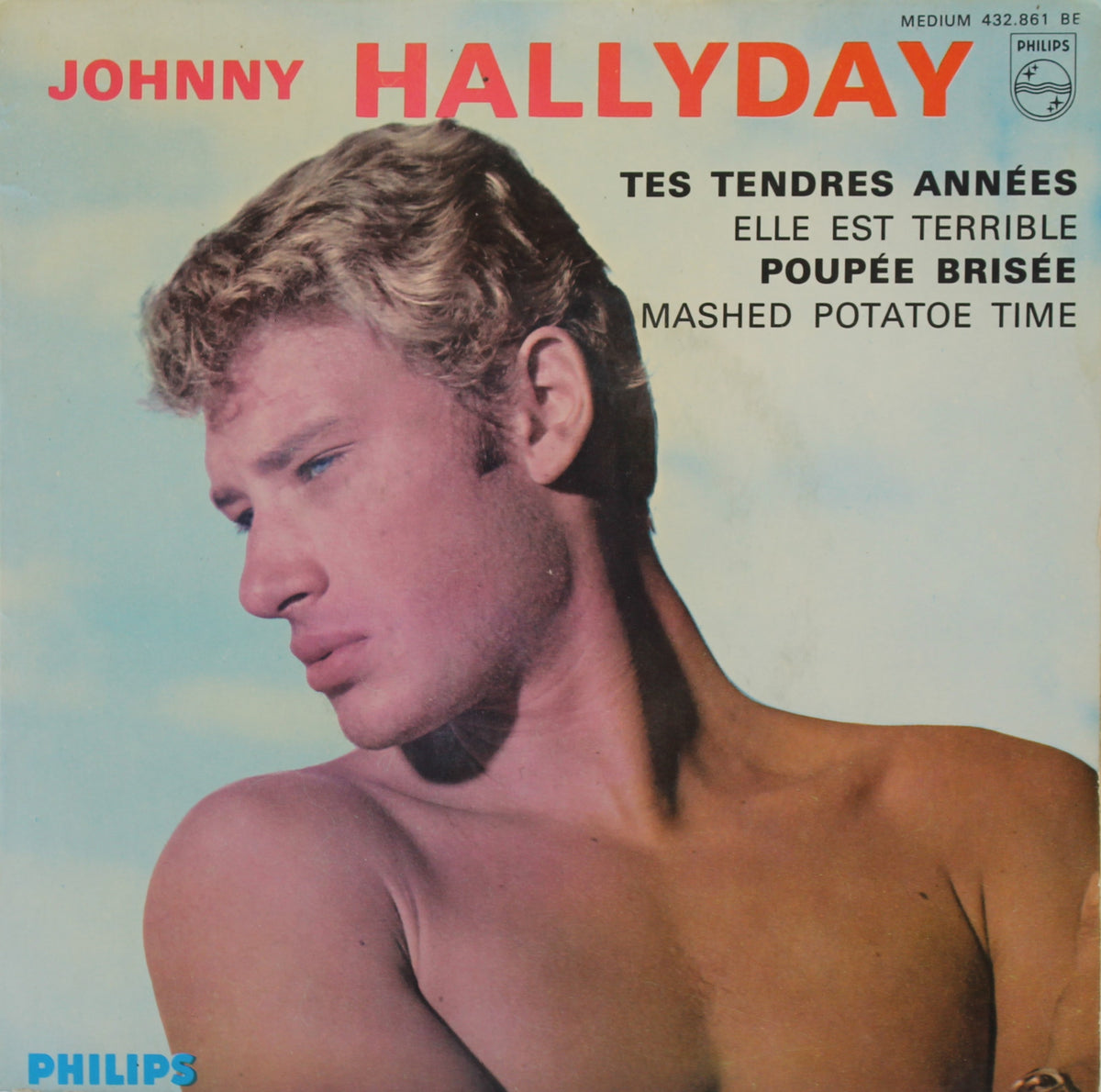 Johnny Hallyday – Tes Tendres Années, Vinyl, 7&quot;, 45 RPM, EP, Mono, France 1963