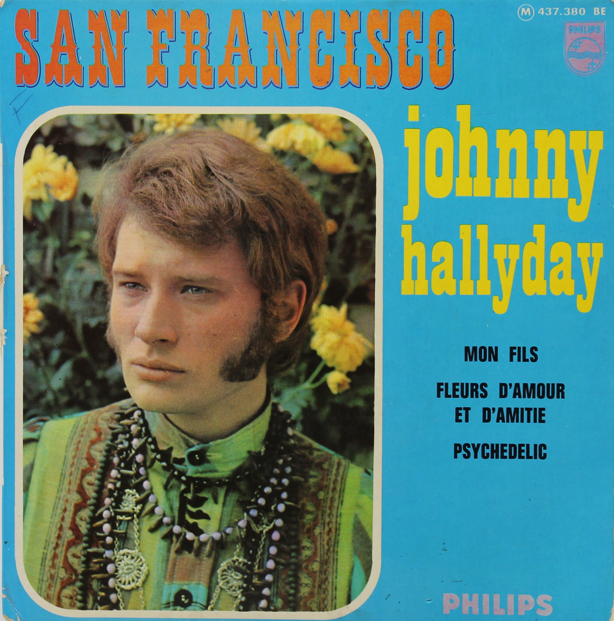 Johnny Hallyday ‎– San Francisco, Vinyl, 7&quot;, 45 RPM, EP, France 1967