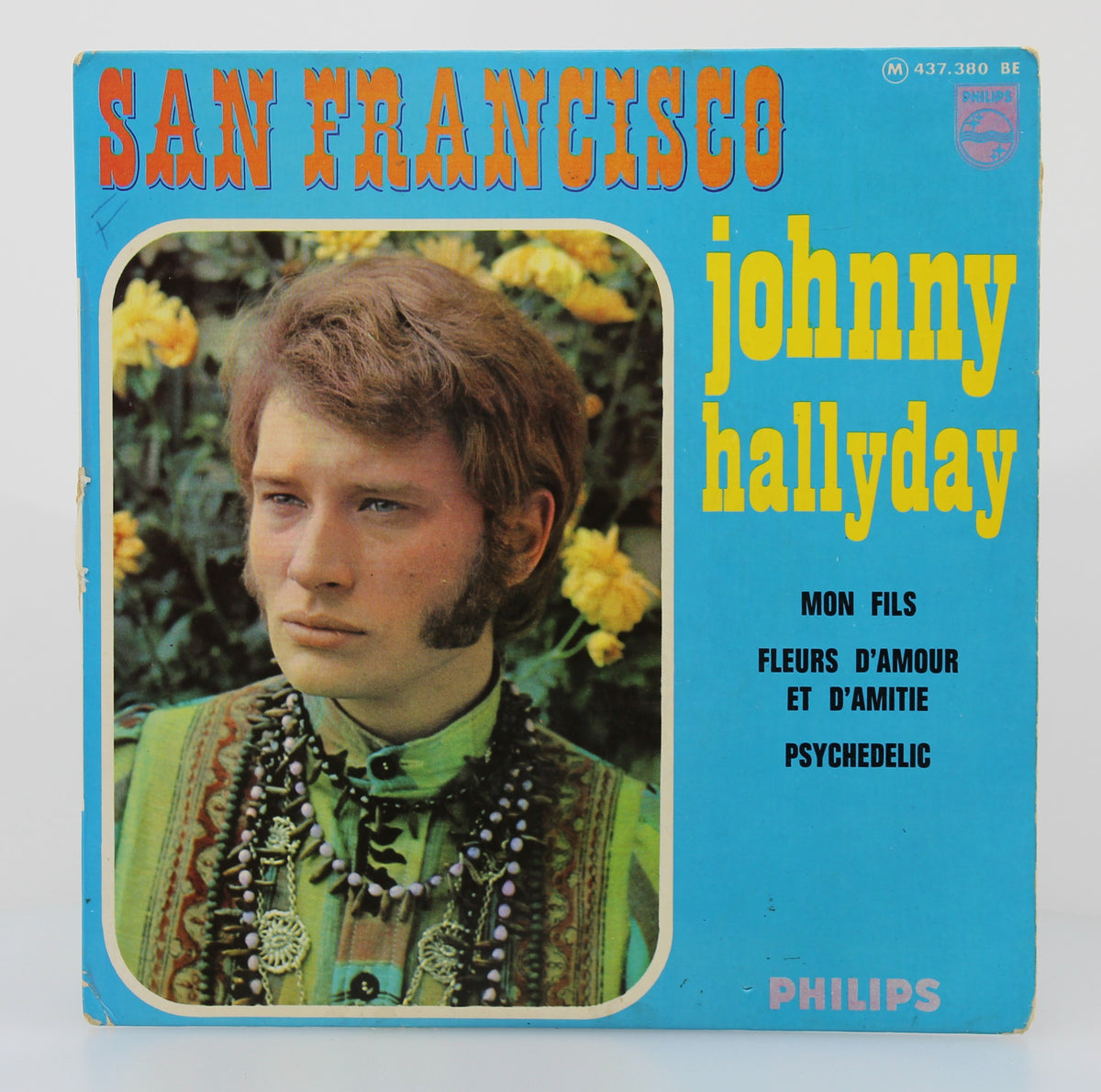 Johnny Hallyday ‎– San Francisco, Vinyl, 7&quot;, 45 RPM, EP, France 1967