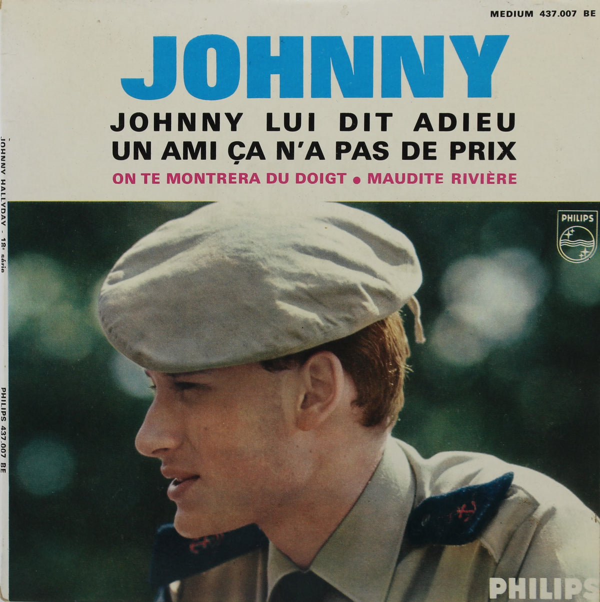 Johnny Hallyday – Johnny Lui Dit Adieu, Vinyl, 7&quot;, 45 RPM, EP, 1965