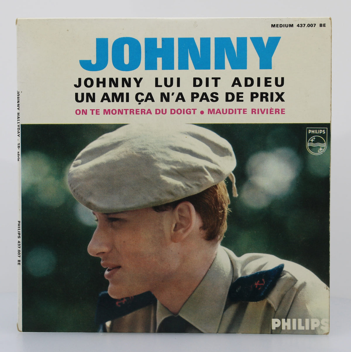 Johnny Hallyday – Johnny Lui Dit Adieu, Vinyl, 7&quot;, 45 RPM, EP, 1965