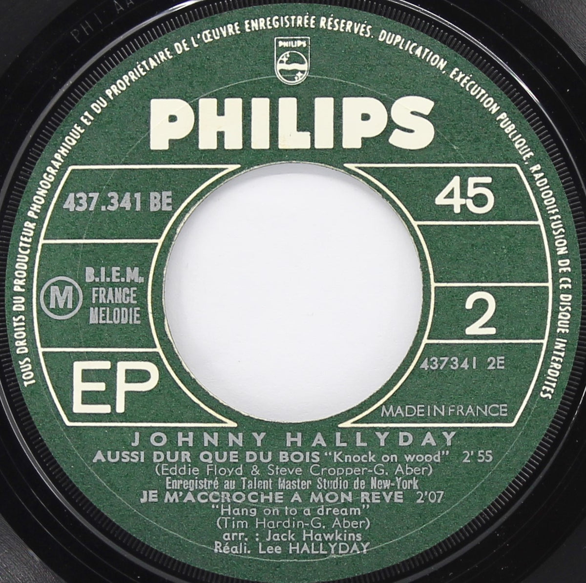 Johnny Hallyday – Amour D&#39;été, Vinyl, 7&quot;, 45 RPM, EP, France 1967