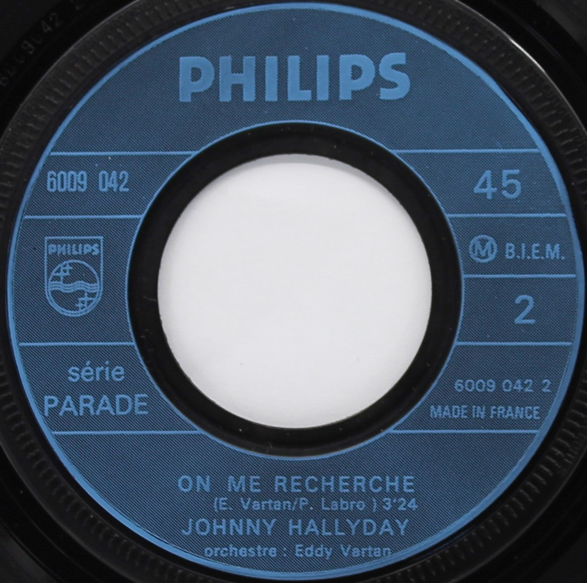 Johnny Hallyday ‎– On Me Recherche / Jésus Christ, Vinyl, 7&quot;, 45 RPM, Single, France 1970