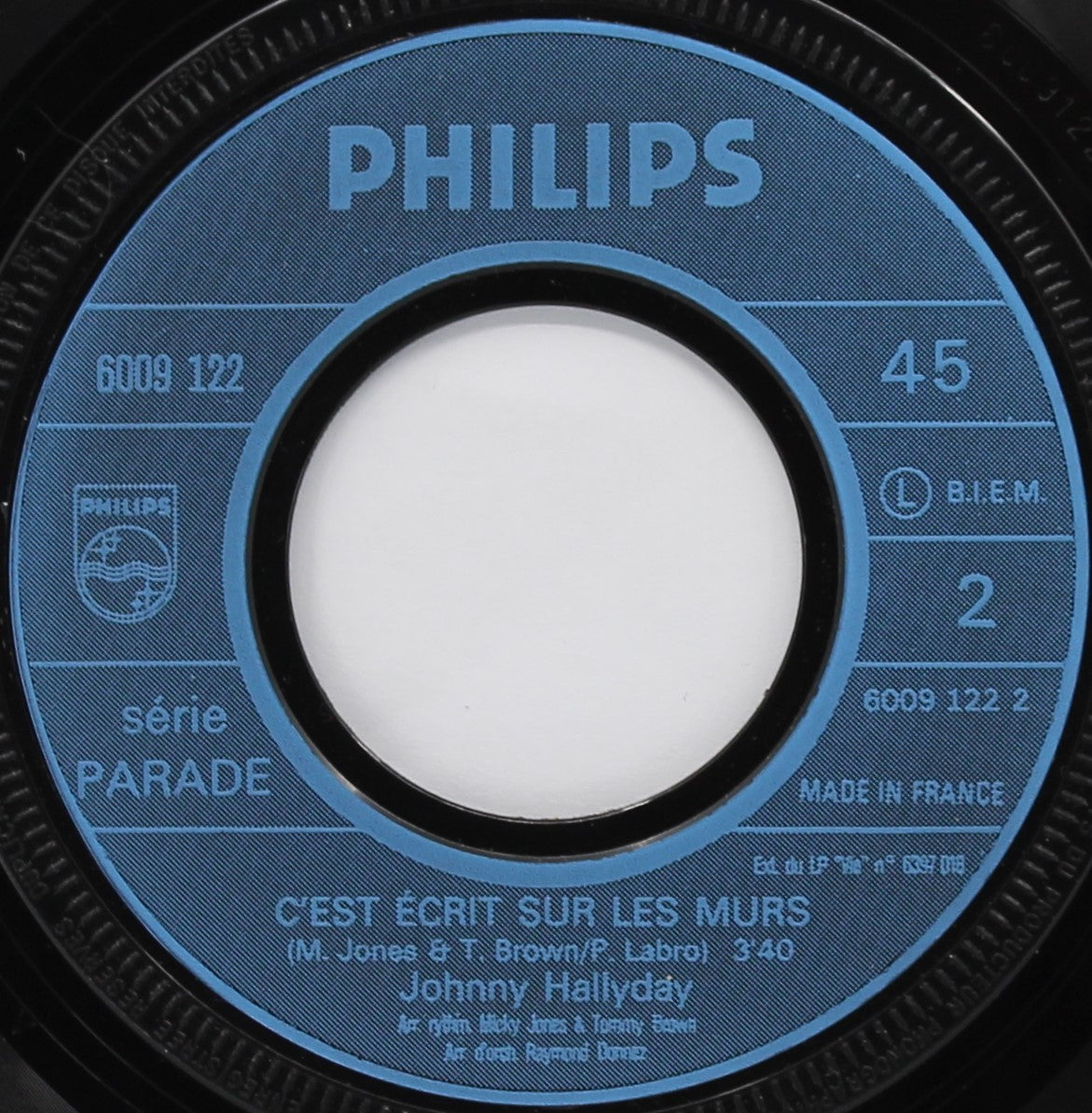 Johnny Hallyday – Essayez, Vinyl, 7&quot;, 45 RPM, Single, France 1970