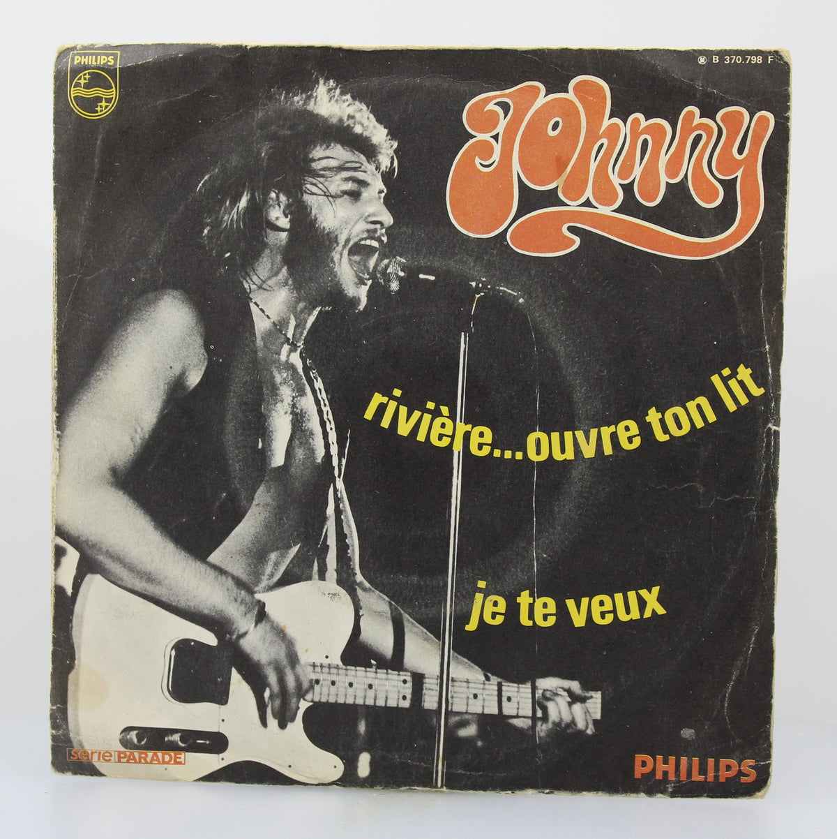 Johnny Hallyday ‎– Rivière... Ouvre Ton Lit, Vinyl, 7&quot;, 45 RPM, Single, France 1969