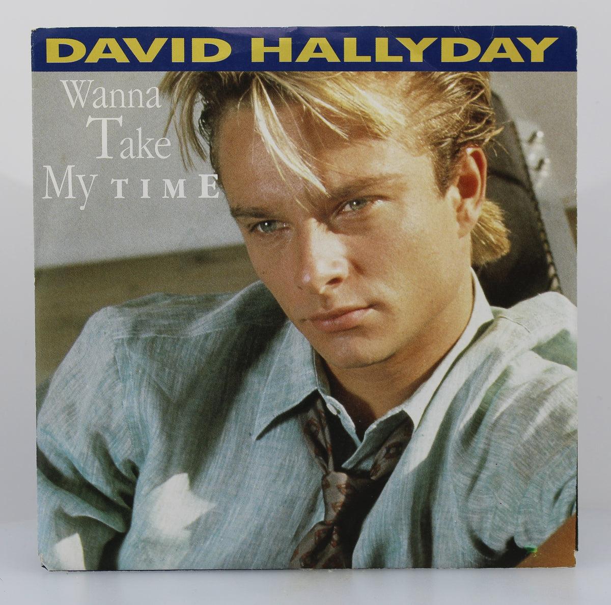 David Hallyday ‎– Wanna Take My Time, Vinyl, 7&quot;, 45 RPM, Single, Germany 1989 (Various diff)