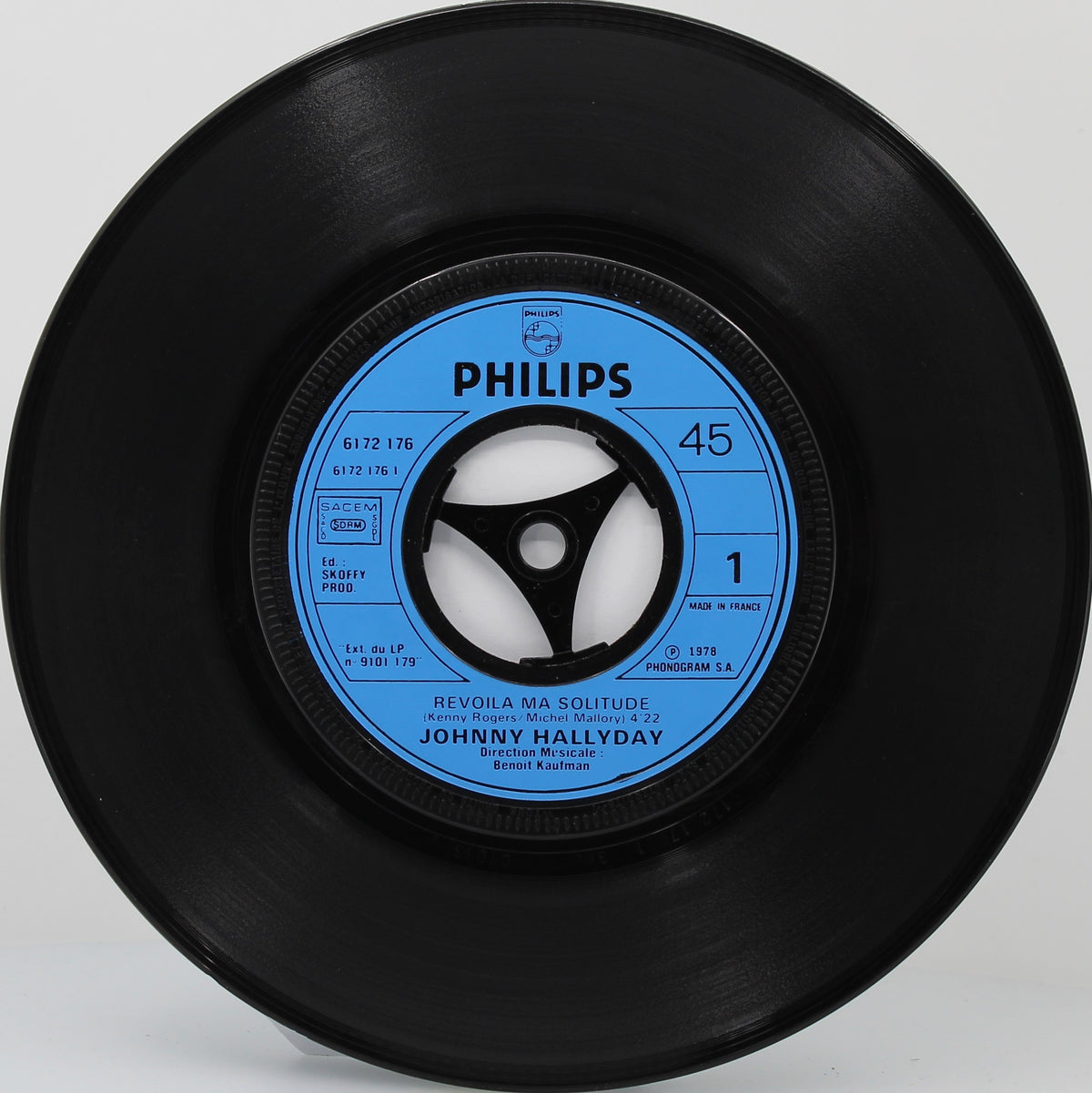 Johnny Hallyday – Revoilà Ma Solitude, Vinyl, 7&quot;, 45 RPM, France 1979