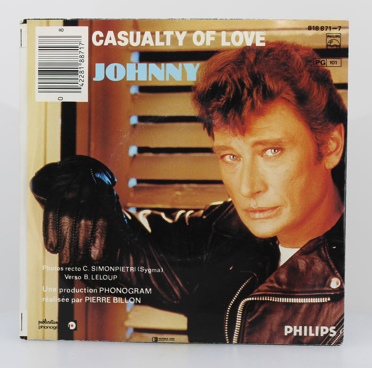 Johnny Hallyday – Mon P&#39;tit Loup (Ça Va Faire Mal), Vinyl, 7&quot;, 45 RPM, Single, France 1984