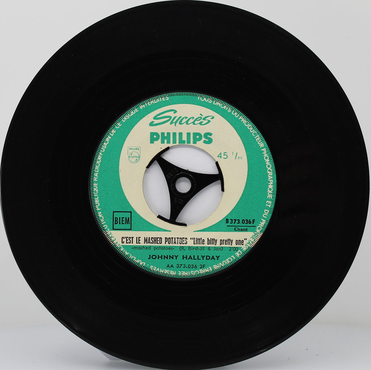 Johnny Hallyday ‎– L&#39;Idole Des Jeunes, Vinyl, 7&quot;, 45 RPM, Single, Jukebox, France 1962