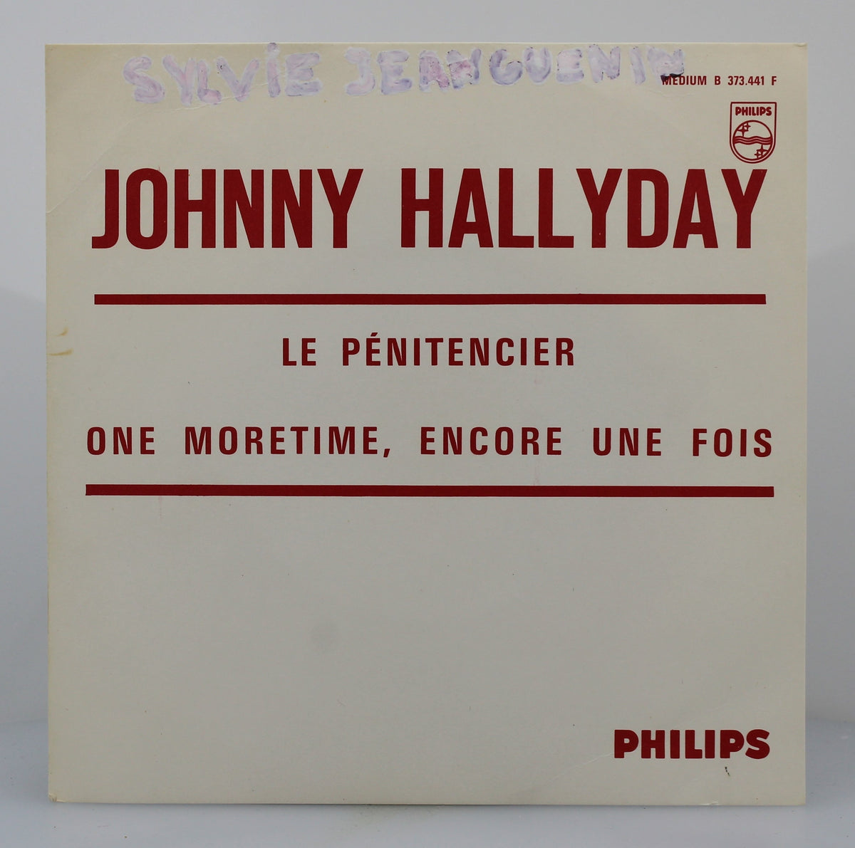 1964Johnny Hallyday – Le Pénitencier / One More Time, Encore Une Fois, Vinyl, 7&quot;, 45 RPM, Single, France 1964