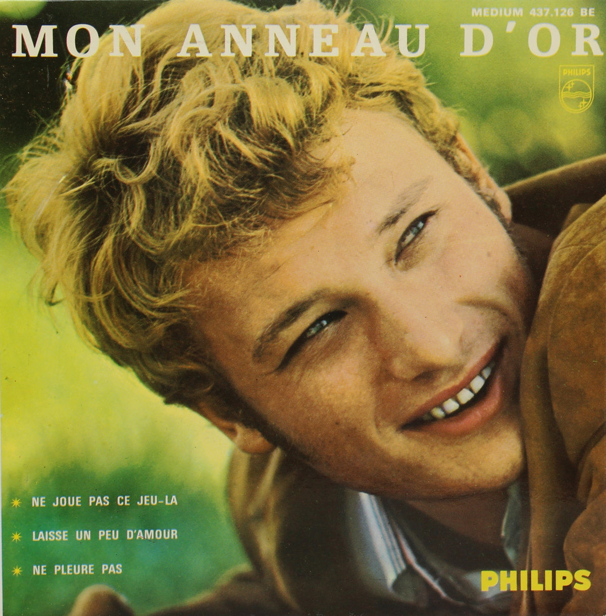 Johnny Hallyday ‎– Mon Anneau D&#39;or, Vinyl, 7&quot;, 45 RPM, EP, Mono, France 1965