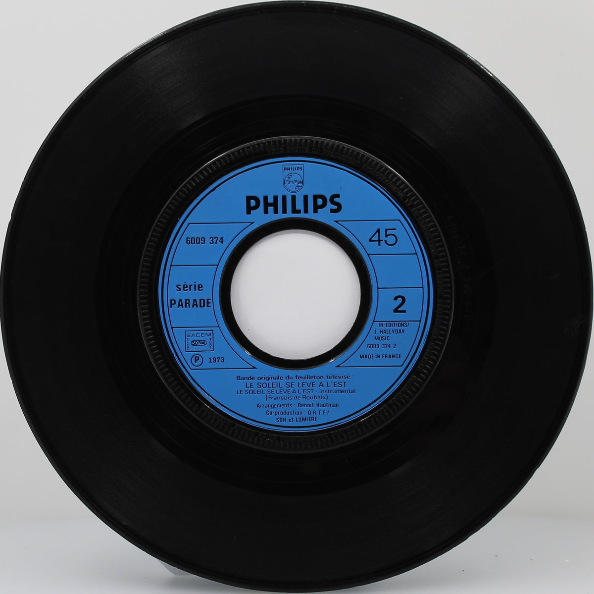 Johnny Hallyday – Le Soleil Se Lève À L&#39;est, Vinyl, 7&quot;, 45 RPM, Single, France 1974