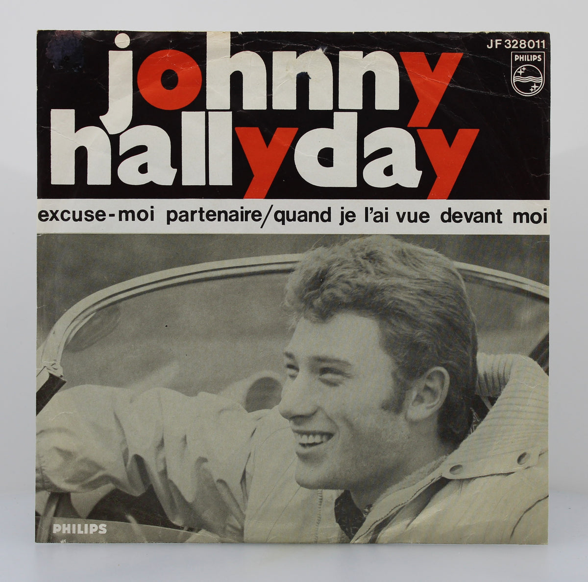 Johnny Hallyday – Excuse-Moi Partenaire / Quand Je L&#39;ai Vue Devant Moi, Vinyl, 7&quot;, 45 RPM, Netherlands 1963