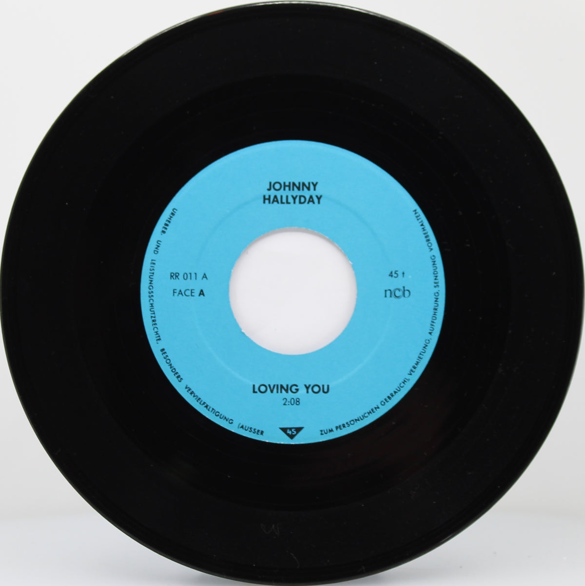 Johnny Hallyday ‎– Loving You, Vinyl, 7&quot;, 45 RPM, Unofficial Release, Germany