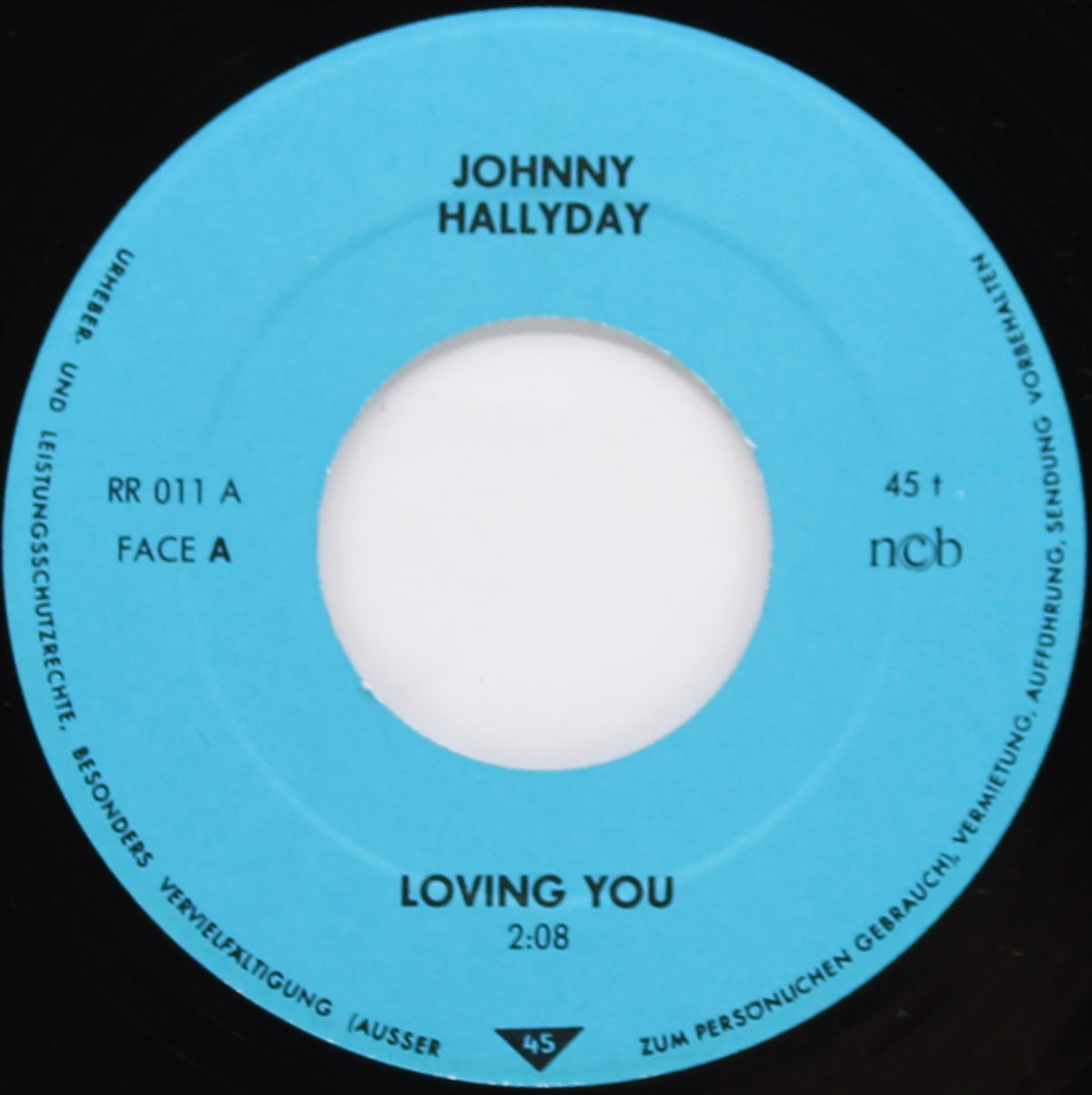 Johnny Hallyday ‎– Loving You, Vinyl, 7&quot;, 45 RPM, Unofficial Release, Germany