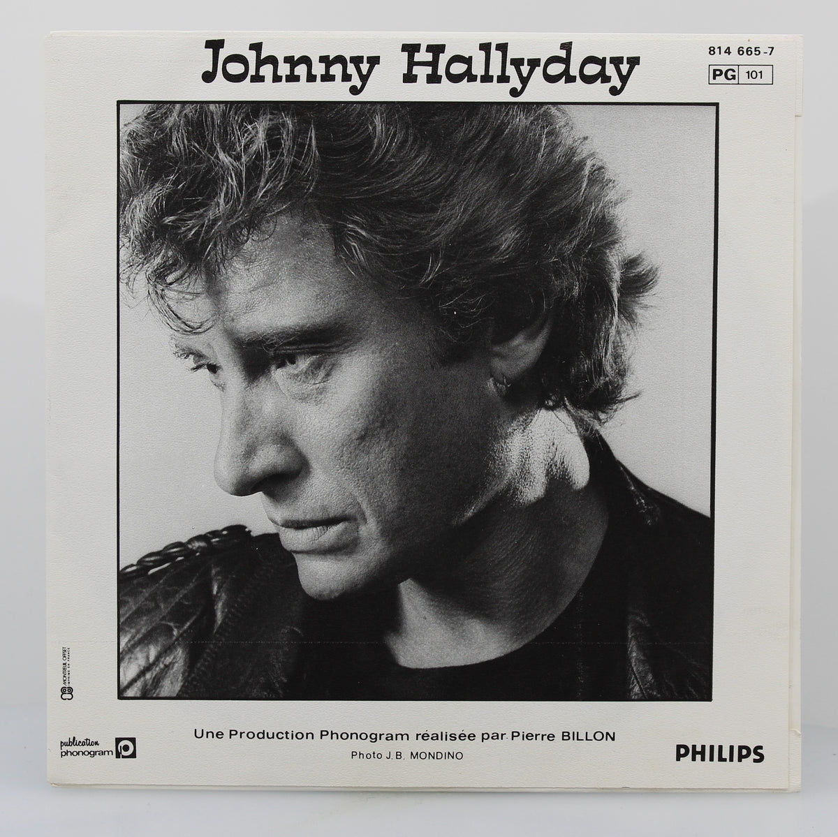 Johnny Hallyday – L&#39;amour Violent / La Fille D&#39;en Face, Vinyl, 7&quot;, 45 RPM, Single, France 1983