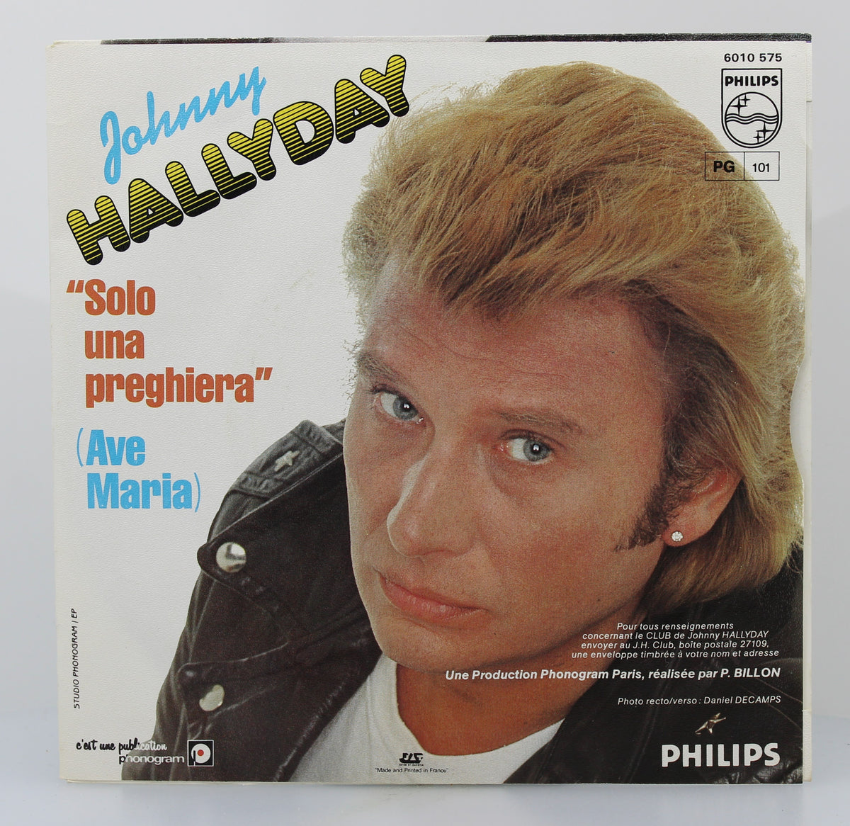 Johnny Hallyday ‎– Mon Amérique A Moi, Vinyl, 7&quot;, 45 RPM, Single, France 1982