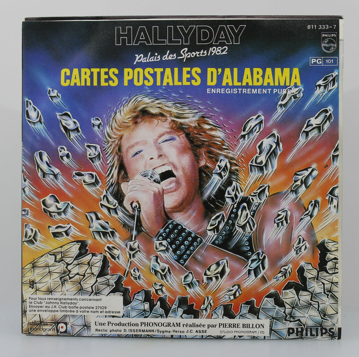 Johnny Hallyday – J&#39;ai Épousé Une Ombre, Vinyl, 7&quot;, 45 RPM, Single, France 1983