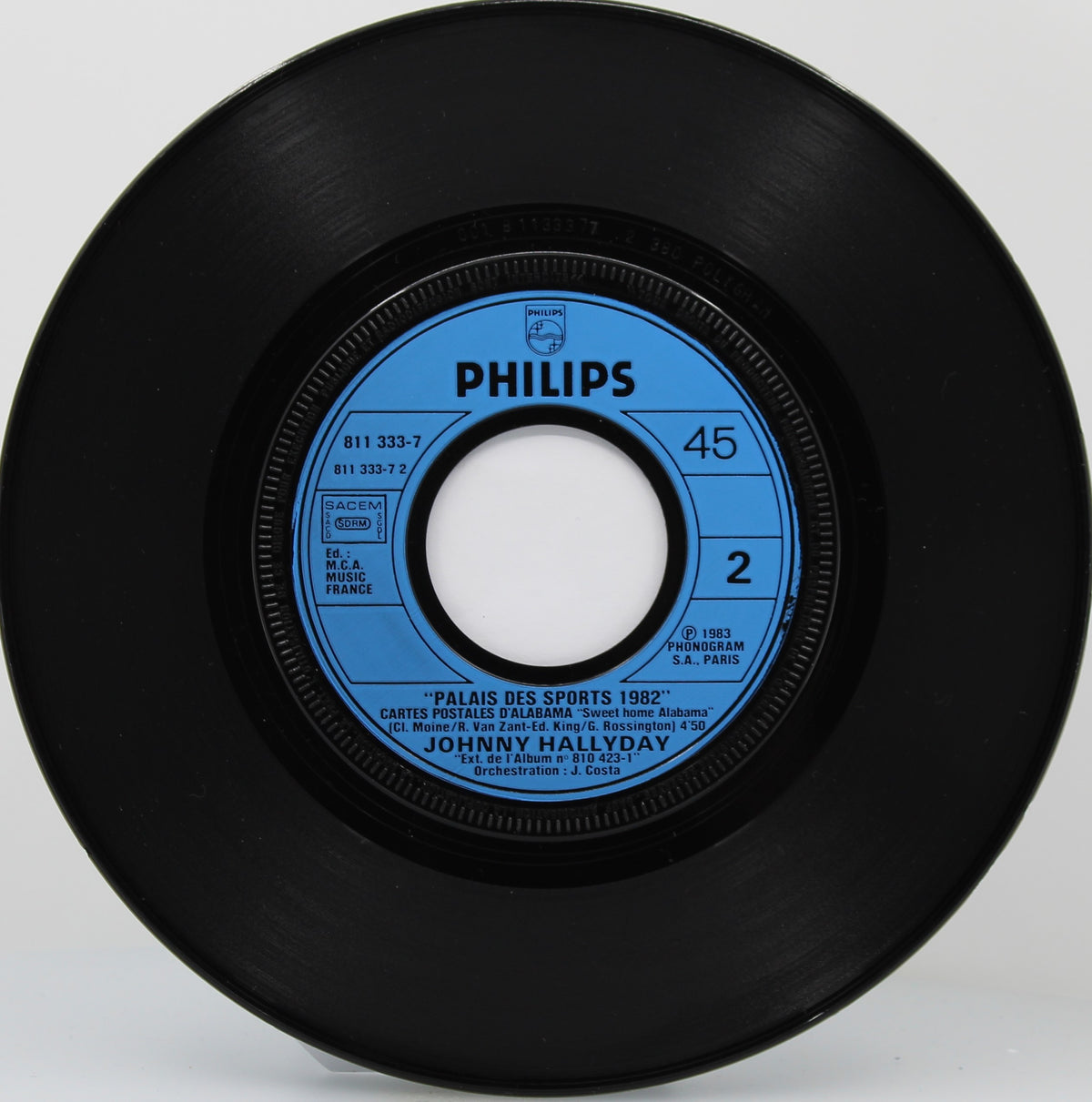 Johnny Hallyday – J&#39;ai Épousé Une Ombre, Vinyl, 7&quot;, 45 RPM, Single, France 1983