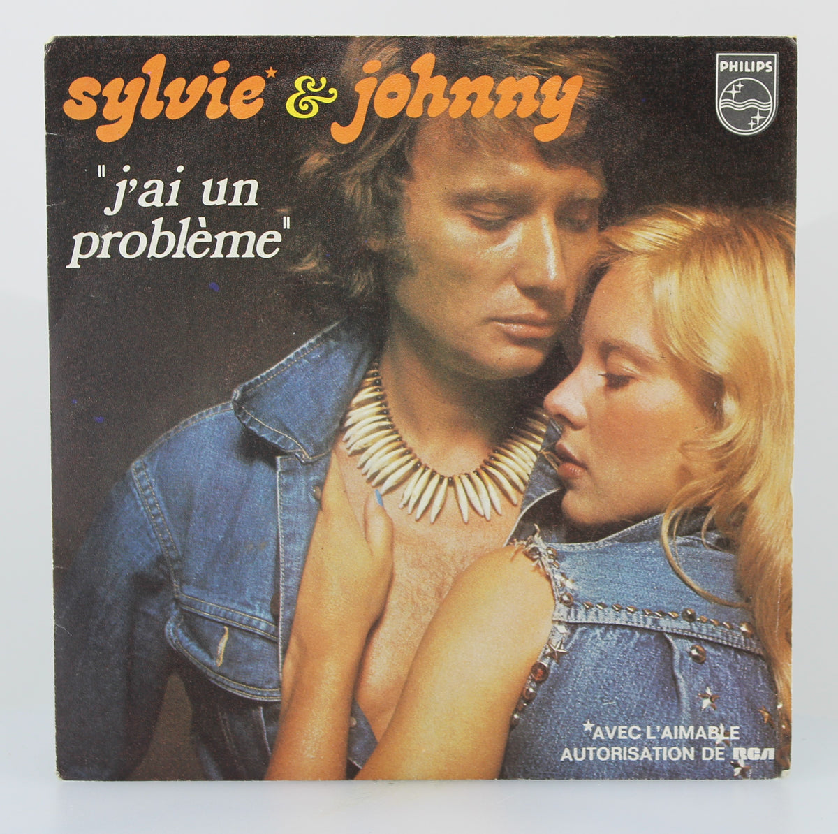 Sylvie* &amp; Johnny Hallyday – J&#39;ai Un Problème, Vinyl, 7&quot;, 45 RPM, Single, Reissue, France 1973